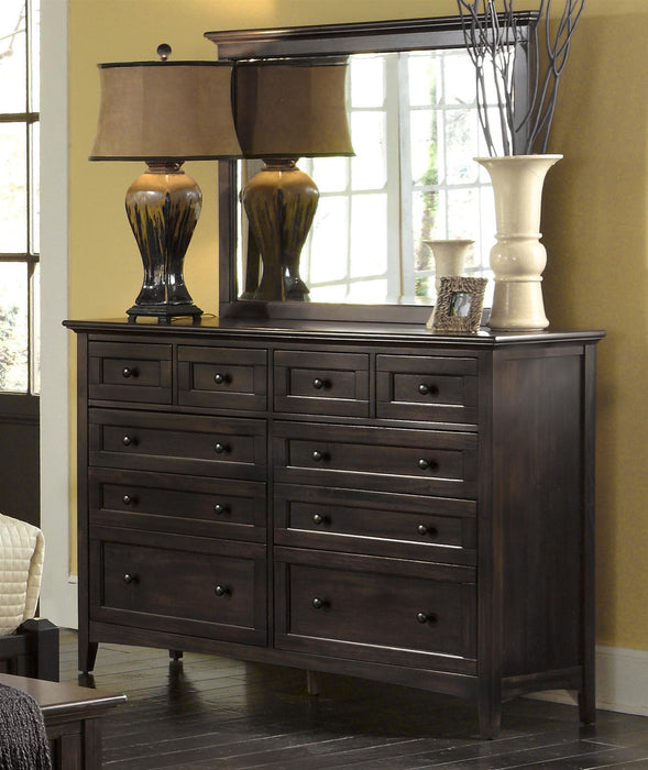A-America Westlake Master Dresser in Dark Mahogany