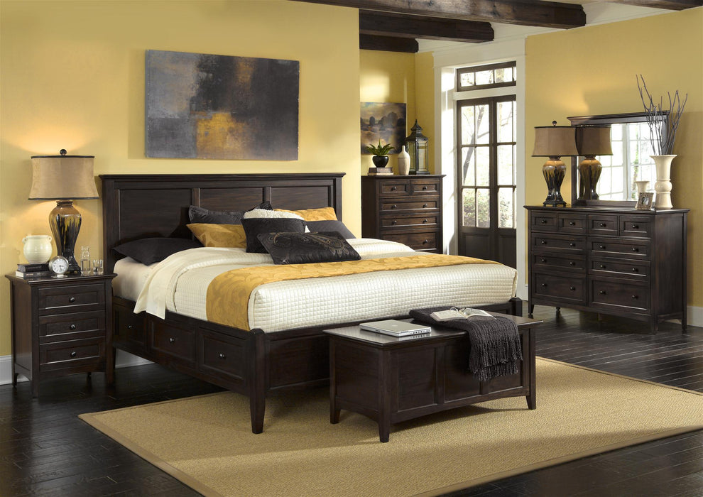 A-America Westlake Nightstand in Dark Mahogany