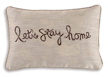 Lets Stay Home Pillow