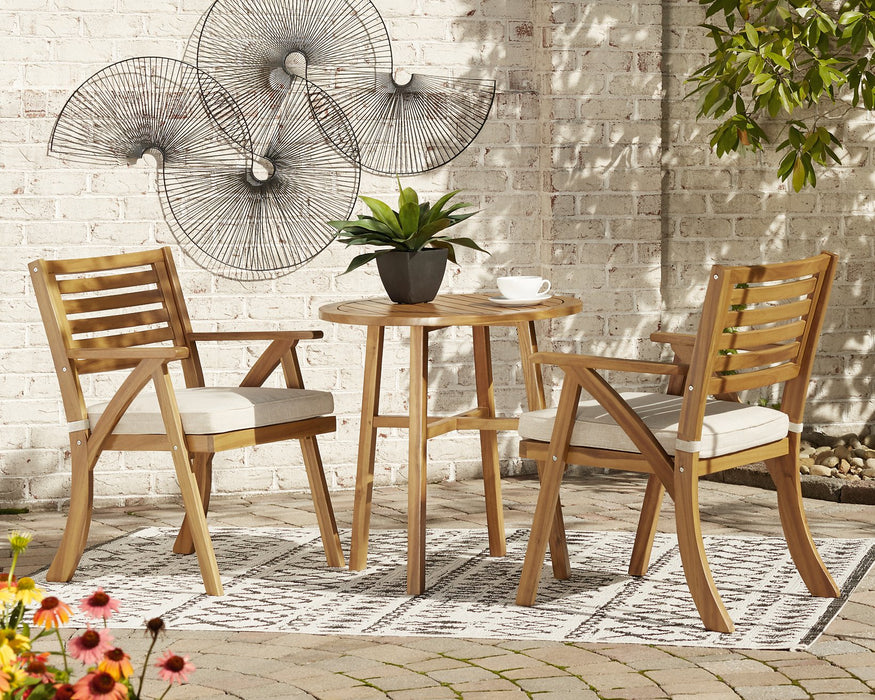 Vallerie 3-Piece Outdoor Dining Set