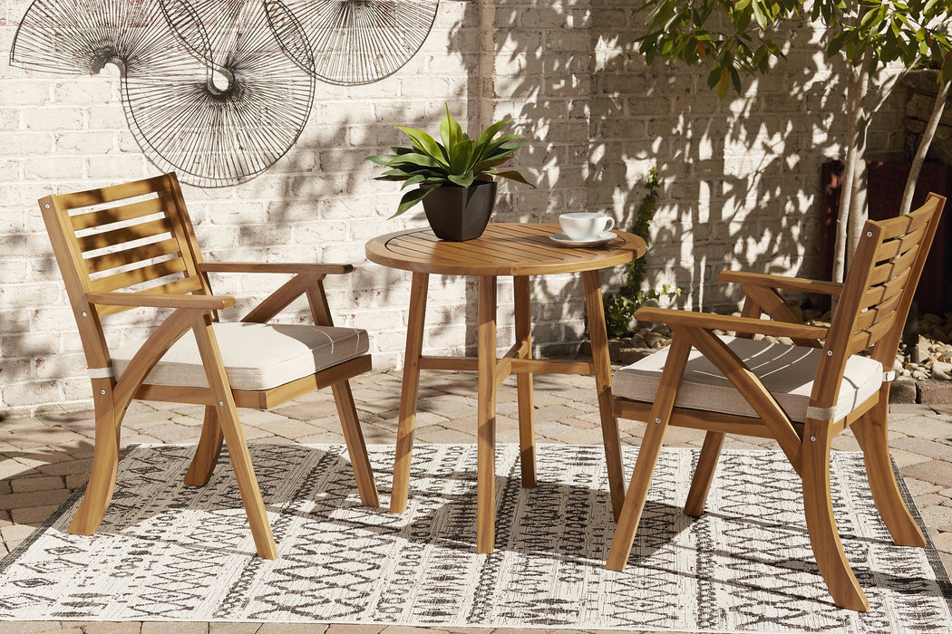 Vallerie 3-Piece Outdoor Dining Set