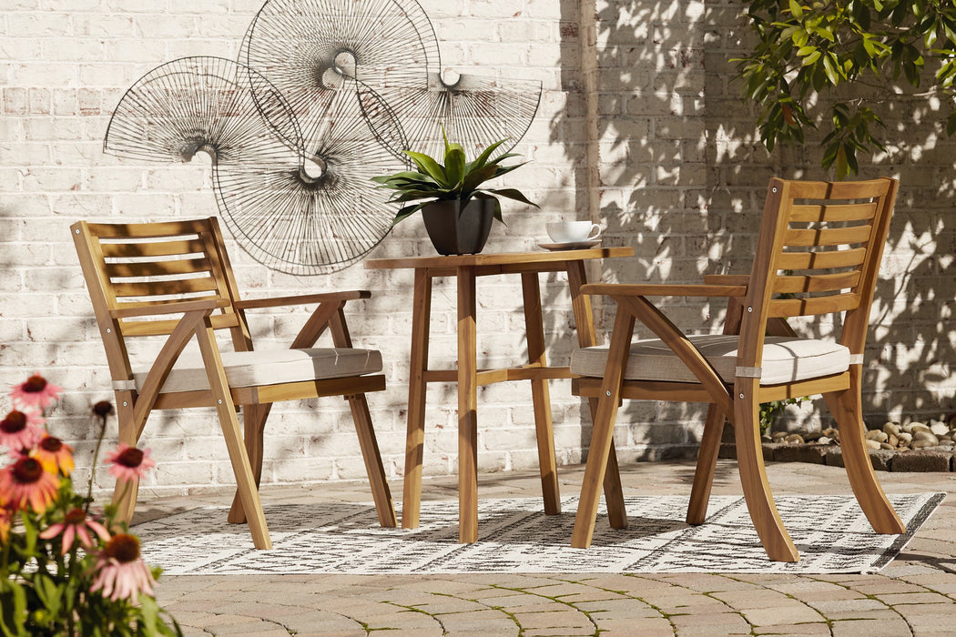 Vallerie 3-Piece Outdoor Dining Set