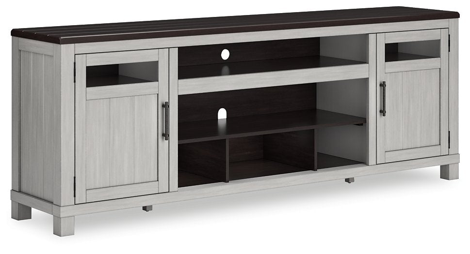 Darborn 88" TV Stand with Electric Fireplace