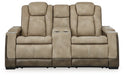 Next-Gen DuraPella Power Reclining Loveseat with Console image