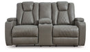 Mancin Reclining Loveseat with Console image
