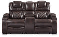 Warnerton Power Reclining Loveseat with Console image