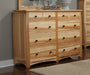 A-America Adamstown Dresser in Natural image