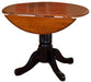 A-America British Isles 42" Dropleaf Dining Table in Oak/Black image