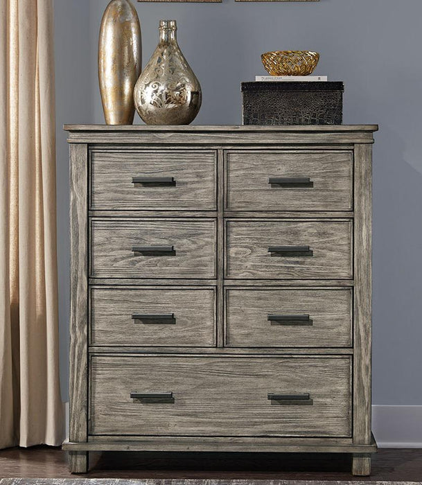 A-America Furniture Glacier Point Chest in Greystone image
