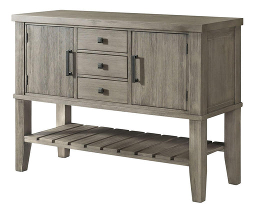 A-America Furniture Huron 51 Server in Distressed Gray image