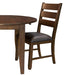 A-America Furniture Mason Ladderback Upholstered Side Chair in Macciato (Set of 2) image