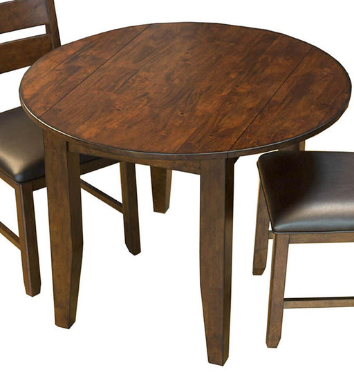 A-America Furniture Mason Round Drop Leaf Table in Macciato image