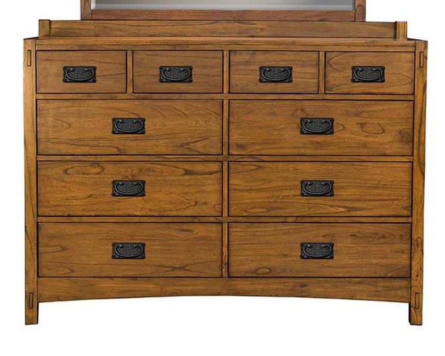 A-America Furniture Mission Hill Dresser in Harvest image