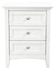A-America Furniture Northlake Nightstand in White Linen image