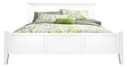 A-America Furniture Northlake Queen Panel Bed in White Linen image