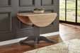A-America Furniture Port Townsend 42" Drop Leaf Table in Seaside Pine image