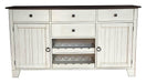 A-America Furniture Toluca 66" Wide Server in Cherry image