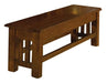 A-America Laurelhurst Storage Bench in Mission Oak image