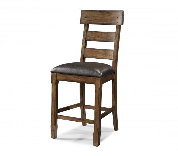 A-America Ozark Plank Counter Height Chair in Mango (Set of 2) image