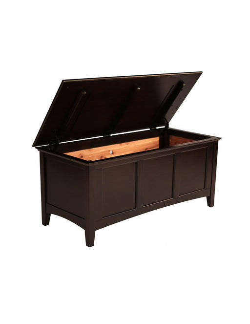 A-America Westlake Cedar Lined Trunk in Dark Mahogany image