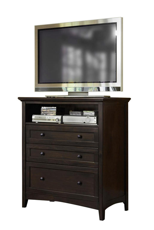 A-America Westlake Media Chest in Dark Mahogany image