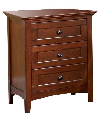 A-America Westlake Nightstand in Brown Cherry image