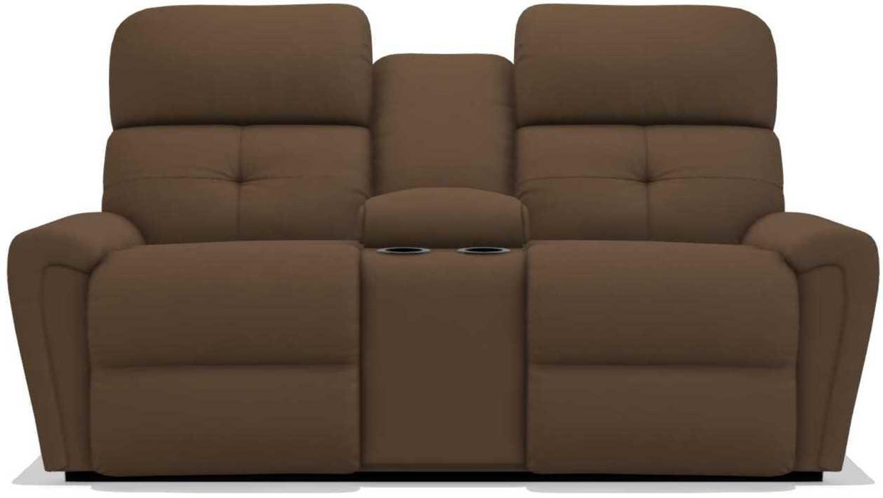 La-Z-Boy Douglas Canyon Power Reclining Loveseat with Headrest and Console image