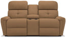 La-Z-Boy Douglas Fawn Power Reclining Loveseat with Headrest and Console image