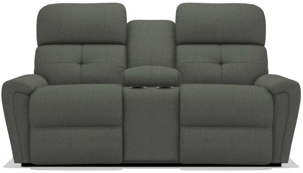 La-Z-Boy Douglas Kohl Power Reclining Loveseat with Headrest and Console image