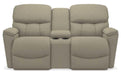 La-Z-Boy Kipling Teak Power Reclining Loveseat With Headrest and Console image