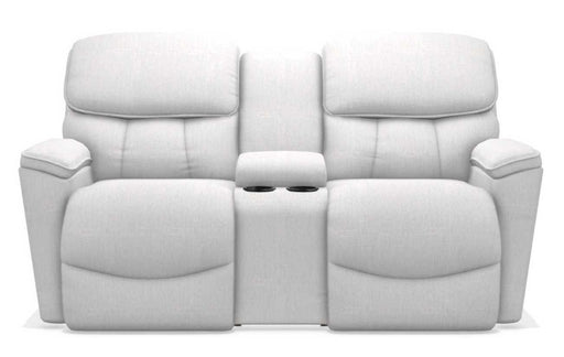 La-Z-Boy Kipling Muslin Power Reclining Loveseat With Headrest and Console image