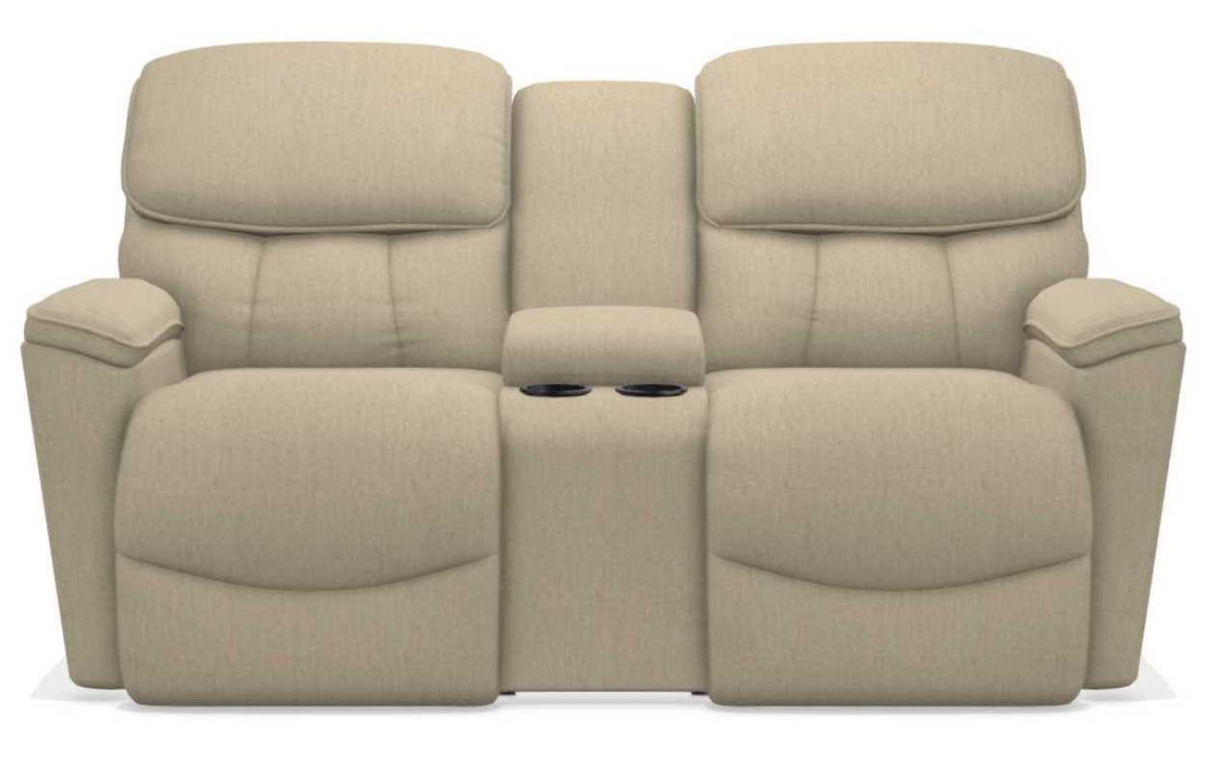 La-Z-Boy Kipling Toast Power Reclining Loveseat With Headrest and Console image