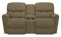La-Z-Boy Kipling Moss Power Reclining Loveseat With Headrest and Console image