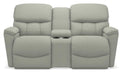 La-Z-Boy Kipling Tranquil Power Reclining Loveseat With Headrest and Console image