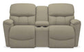 La-Z-Boy Kipling Teak Power Reclining Loveseat With Console image