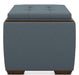 La-Z-Boy Leo Denim Ottoman image