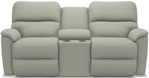 La-Z-Boy Brooks Tranquil Power Reclining Loveseat With Console image