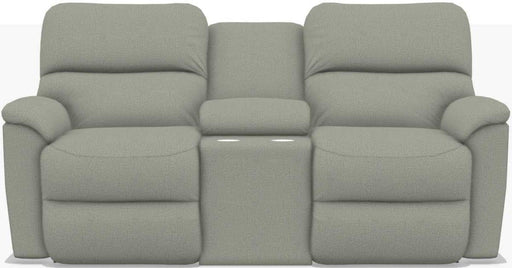 La-Z-Boy Brooks Tranquil Reclining Loveseat With Console image