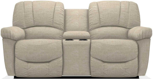 La-Z-Boy Hayes Eggshell La-Z-Time Power-Reclineï¿½ Console Loveseat with Power Headrest image