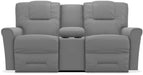 La-Z-Boy Easton PowerRecline La-Z-Time Slate Reclining Console Loveseat image