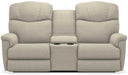 La-Z-Boy Lancer Sand Power Reclining Loveseat with Headrest and Console image