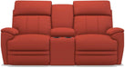 La-Z-Boy Talladega Persimmon La-Z-Time Power-Reclineï¿½ Loveseat With Console & Power Headrest image