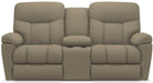 La-Z-Boy Morrison Sable La-Z-Time Full Reclining Loveseat w/Console image