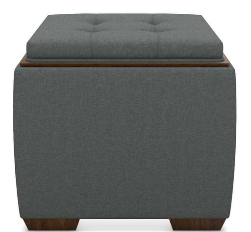 La-Z-Boy Leo Grey Ottoman image