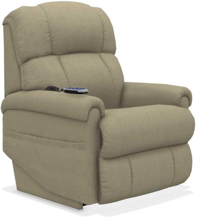 La-Z-Boy Pinnacle Platinum Khaki Power Lift Recliner image