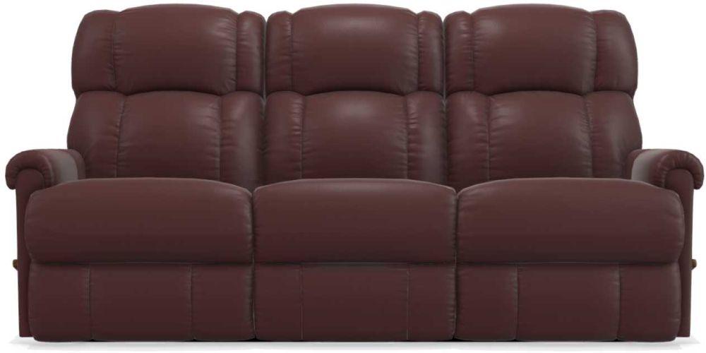 La-Z-Boy Pinnacle Reclina-Way Merlot Full Wall Reclining Sofa image