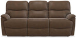 La-Z-Boy Trouper La-Z-Time Whiskey Reclining Sofa image