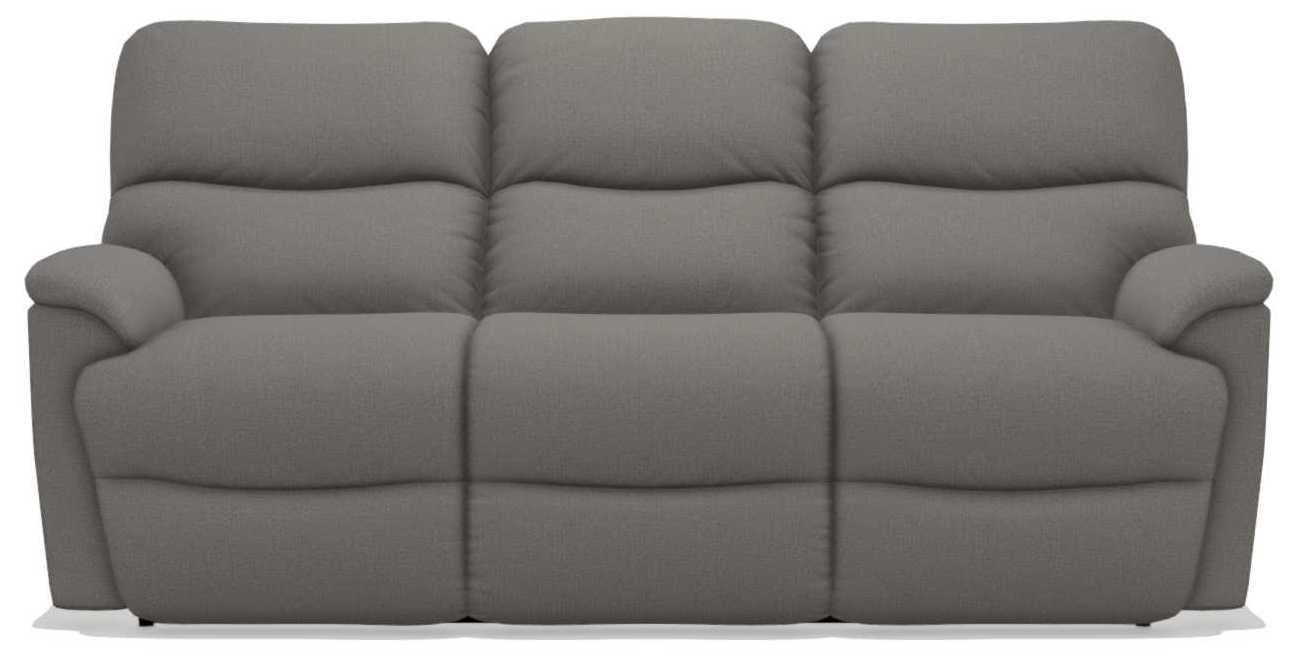La-Z-Boy Trouper Flannel Power Reclining Sofa w/ Headrest image