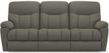 La-Z-Boy Morrison Silver La-Z-Time Power-Reclineï¿½ With Power Headrest Full Reclining Sofa image