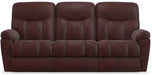 La-Z-Boy Morrison Burgundy La-Z-Time Power-Reclineï¿½ With Power Headrest Full Reclining Sofa image